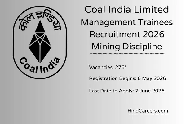 CIL MT Recruitment 2026